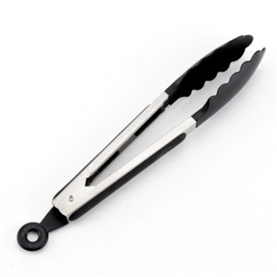 Kitchen nylon tongs pas cher stainless steel serving tongs