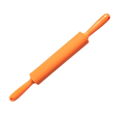 High quality food grade kitchen silicone Orange rolling pin